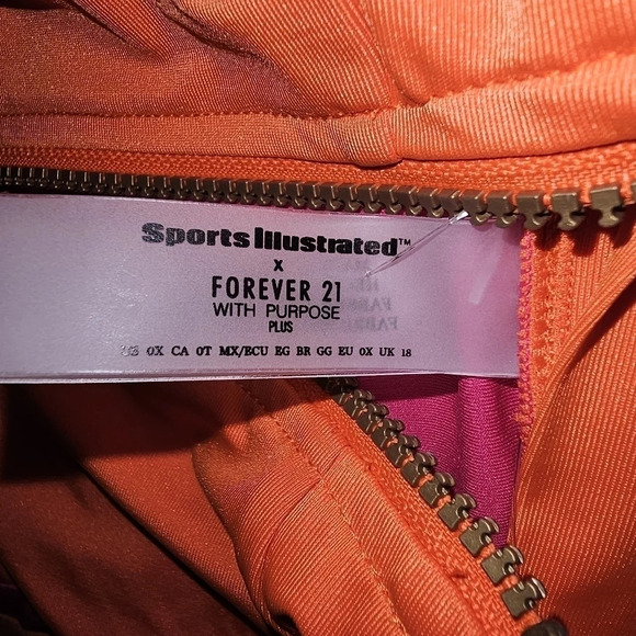 Sports Illustrated X Forever 21 Long Sleeve One-piece swimsuit - Picture 5 of 8